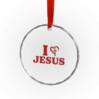 Jesus Christian Crystal Glass Ornament Religious Faith Inspirational Bible Verse TS14