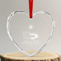 Jesus Christian Heart Crystal Glass Ornament Crown Thorn Monochrome LRD SVR Symbolic Religious - Wonder Print Shop