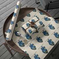 Jesus Christian Starry Night Wrapping Paper Roll The Way The Truth The Life - Wonder Print Shop