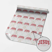 Jesus is the Reason Christmas Wrapping Paper Roll Christian Varsity - Wonder Print Shop