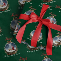 Jesus Santa Xmas Wrapping Paper Roll The Reason For The Season - Wonder Print Shop