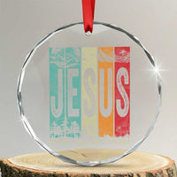 Jesus The Way The Truth The Life Crystal Glass Ornament Christian Worship TS11