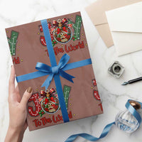 Jesus Xmas Wrapping Paper Roll Joy To The World - Wonder Print Shop