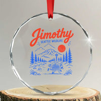 Jimothy Seattle Raccoon Crystal Glass Ornament Vintage Graphic Viral Short Spine Trash Panda Wildlife