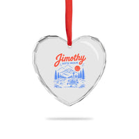 Jimothy Seattle Raccoon Heart Crystal Glass Ornament Vintage Graphic Viral Short Spine Trash Panda Wildlife