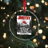 Jimothy The Raccoon Crystal Glass Ornament Seattle Skyline Mount Rainier Japanese Retro Vintage Art