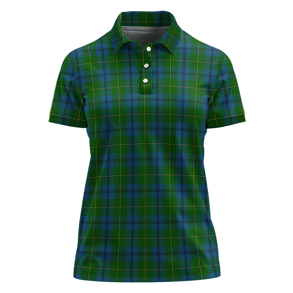 johnstone-johnston-scottish-tartan-golf-polo-for-women-tartan-womens-polo-shirts