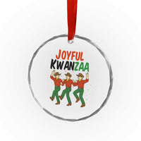 Joyful Kwanzaa Cowboy Crystal Glass Ornament Festival Of Lights African Heritage Gift TS12
