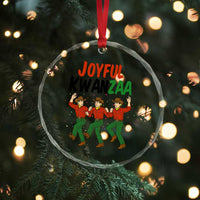 Joyful Kwanzaa Cowboy Crystal Glass Ornament Festival Of Lights African Heritage Gift TS12