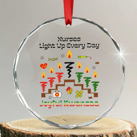 Joyful Kwanzaa Nurse Gift Crystal Glass Ornament Light Up Everyday TS12
