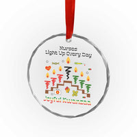 Joyful Kwanzaa Nurse Gift Crystal Glass Ornament Light Up Everyday TS12