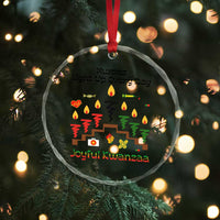 Joyful Kwanzaa Nurse Gift Crystal Glass Ornament Light Up Everyday TS12
