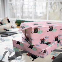 Just A Cat Who Loves The Earth Wrapping Paper Roll Earth Day Cat Lover Gift