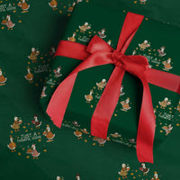 Just A Thankful Goose Wrapping Paper Roll Funny Goose Turkey Thanksgiving Fall Season - Wonder Print Shop