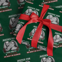Justice for Alex Pretti and Renee Good Wrapping Paper Roll We Won’t Be Silenced Minnesota Resistance Protest
