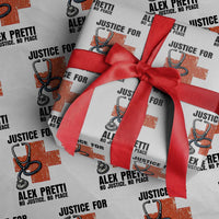 Justice For Alex Pretti Wrapping Paper Roll Minneapolis Support Gift