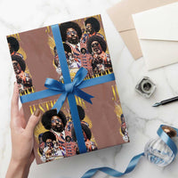 Justice For Lemon Pound Cake Bootleg Graphic Wrapping Paper Roll Retro Rap Free Speech
