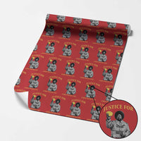 Justice For Lemon Pound Cake Wrapping Paper Roll Vintage Rap Free Speech
