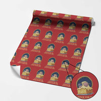 Justice for the Lemon Pound Cake Wrapping Paper Roll Viral Meme Dessert Parody Retro Hip Hop Vibe