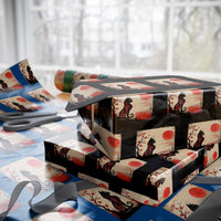 Kawaii Anime Cat Japanese Cherry Blossom Wrapping Paper Roll - Wonder Print Shop