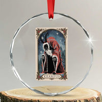 Krampus Crystal Glass Ornament Tarot Card Xmas Horror Ugly Sweater Evil Pajama TS10