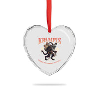 Krampus Heart Crystal Glass Ornament Child Transport Service Spooky Christmas - Wonder Print Shop