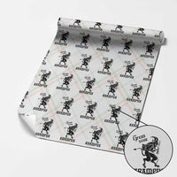 Krampus Wrapping Paper Roll Gruss Vom Greetings