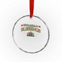 Kwanzaa Blessings Crystal Glass Ornament African Heritage Celebration Gift TS12