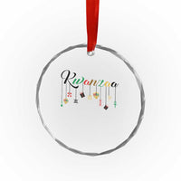 Kwanzaa Crystal Glass Ornament Lights Of Unity Seven Principles Heritage Gift - Wonder Print Shop