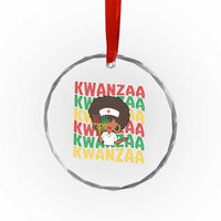 Kwanzaa Nurse Pride Crystal Glass Ornament African Heritage Holiday Gift - Wonder Print Shop