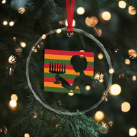 Kwanzaa Umoja Family African Woman Seven Principles Gift Crystal Glass Ornament - Wonder Print Shop