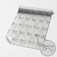 Kwanzaa Wrapping Paper Roll Lights Of Unity Seven Principles Heritage Gift - Wonder Print Shop