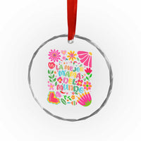 La Mejor Mama Del Mundo Crystal Glass Ornament Dia de las Madres Regalo Gift