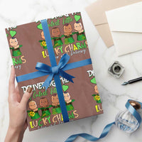 Labor and Delivery Nurse St Patrick's Day Wrapping Paper Roll Delivering The Cutest Little Lucky Charms - Wonder Print Shop