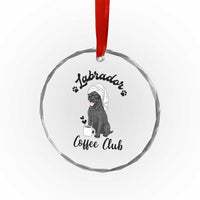 Labrador Coffee Club Crystal Glass Ornament Funny Dog Lover Gift TS12