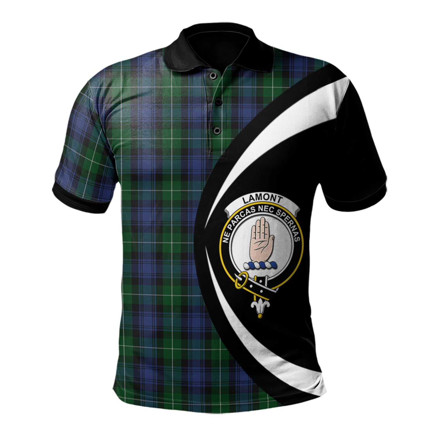 scottish-lamont-2-clan-crest-circle-style-tartan-polo-shirt