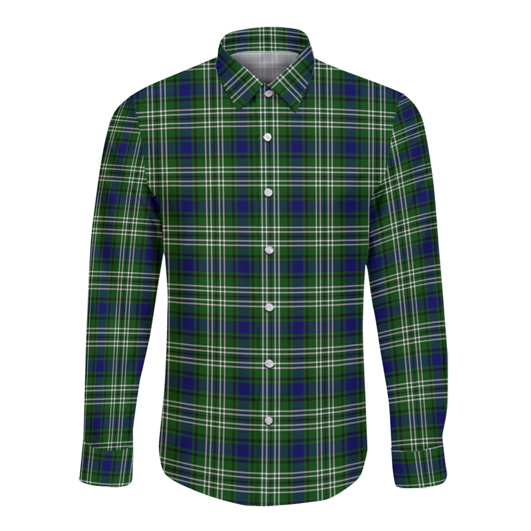 Learmonth Tartan Long Sleeve Button Up Shirt K23