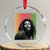 Legend Bob Crystal Glass Ornament One Love The Reggae Vintage Graphic TS02