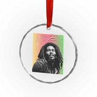 Legend Bob Crystal Glass Ornament One Love The Reggae Vintage Graphic TS02