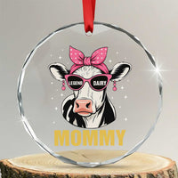 Legend Dairy Mommy Crystal Glass Ornament Funny Farmer Milk Joke Cow Mothers Day - Wonder Print Shop