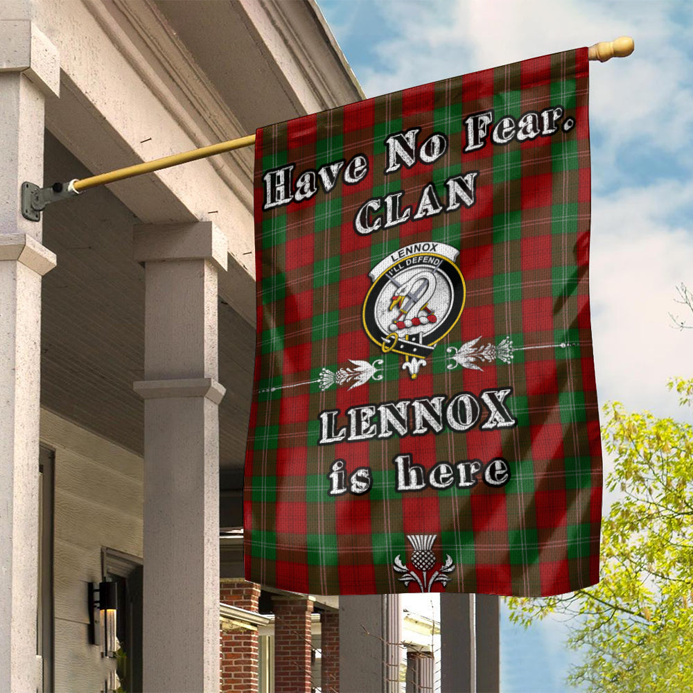 lennox-clan-tartan-flag-family-crest-have-no-fear-tartan-garden-flag