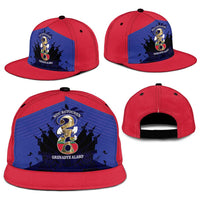 Les Grenadiers Haiti Football Snapback Cap 2026 Nou Retounen Blue Version - Wonder Print Shop