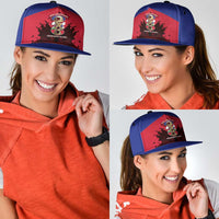 Les Grenadiers Haiti Football Snapback Cap 2026 Nou Retounen Red Version - Wonder Print Shop