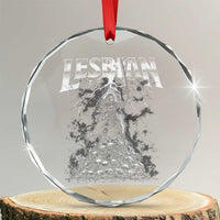 Lesbian Crystal Glass Ornament Funny Meme Dark Fantasy - Wonder Print Shop
