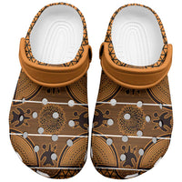 Lesotho Seanamarena Clogs Shoes Basotho Traditional Blanket Style - Orange - Wonder Print Shop