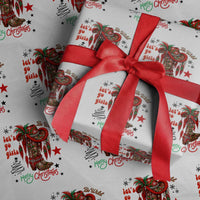 Let Us Go Girls Wrapping Paper Roll Christmas Cowgirl Boots - Wonder Print Shop