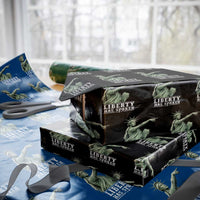 Liberty Has Spoken Pointing Statue Parody Wrapping Paper Roll Funny Sarcastic Basketball Sports Viral Meme Americana