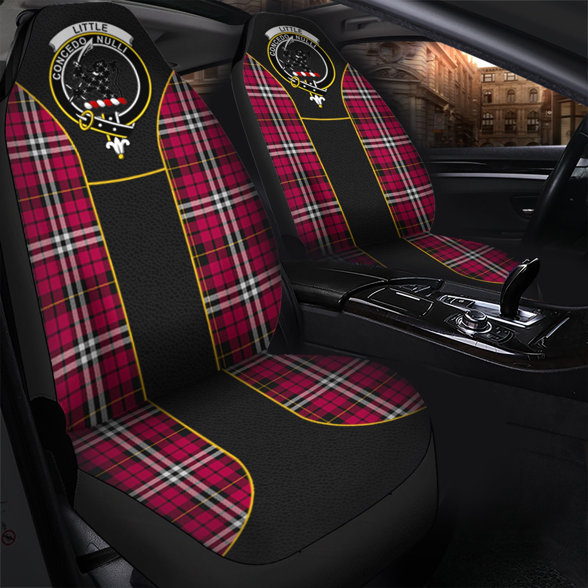 scottish-little-tartan-crest-car-seat-cover-special-style