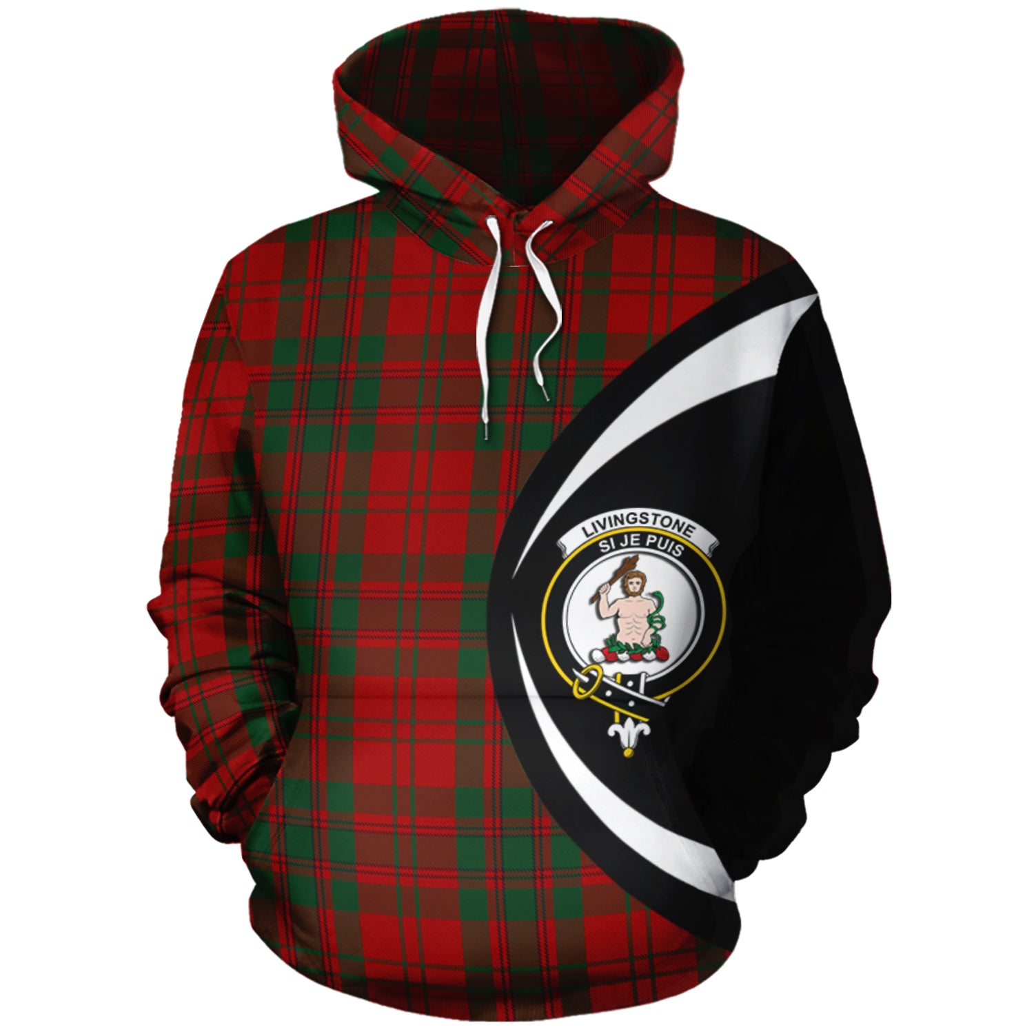 scottish-livingston-clan-crest-circle-style-tartan-hoodie