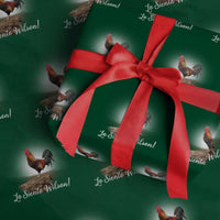 Lo Siento Wilson Funny Chicken Floating Meme Wrapping Paper Roll Dramatic Rooster Parody Spanish Apology
